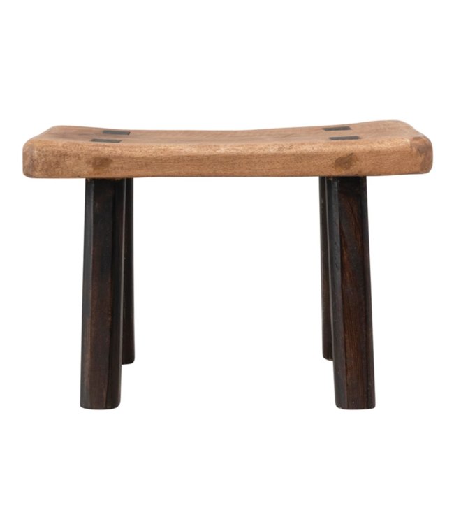 Creative Co-Op Decorative Mango Wood Stool