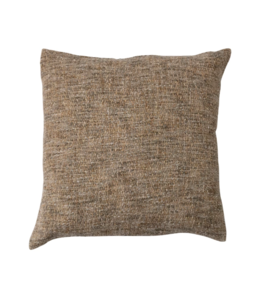 Creative Co-Op Melange Cotton Blend Bouclé Pillow