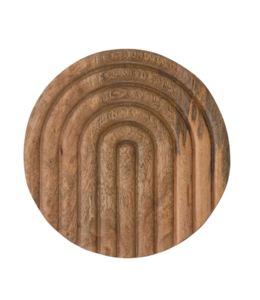 Bloomingville Hand-Carved Mango Wood Trivet