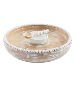 MudPie Beaded Chip & Dip Set