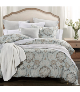 Hiend Accents Dalia Duvet Linen Bedding Set-  Super Queen