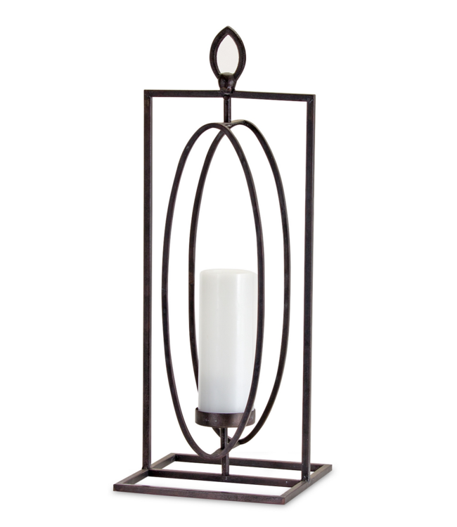 Iron Candle Holder