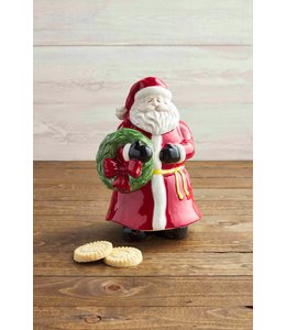 MudPie Santa Cookie Jar