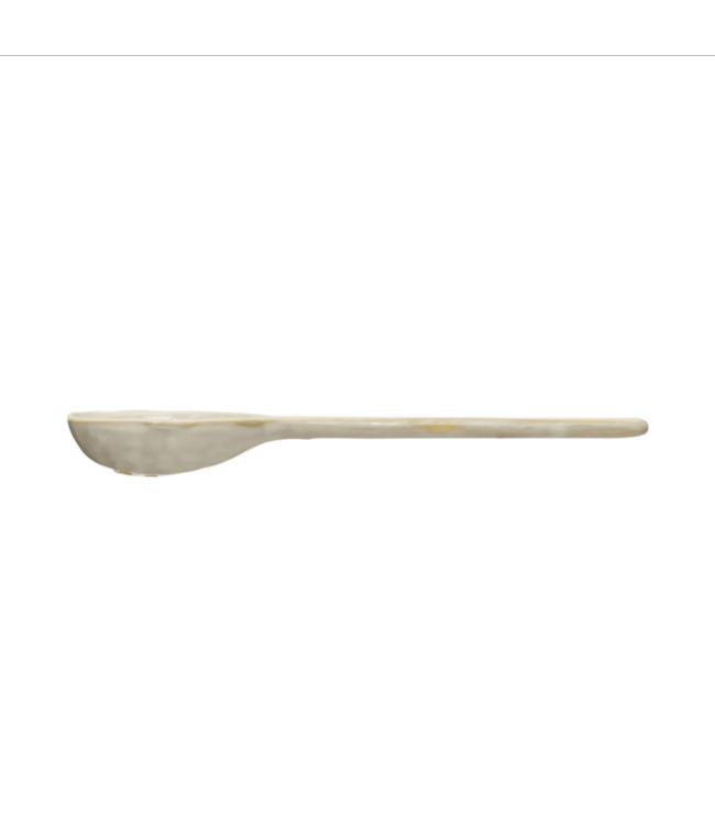 Stoneware Strainer Spoon