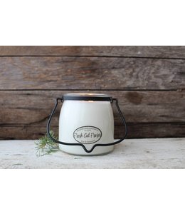Milkhouse Candle Company Butter Jar 16 oz: Fresh Cut Fraser