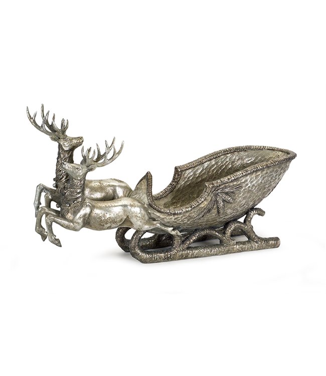 Deer With Sleigh