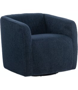Hooker Furniture Bennet Swivel Club Chair - Blue