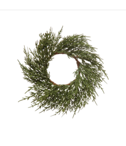 Creative Co-Op 10" Round Faux Cypress Wreath