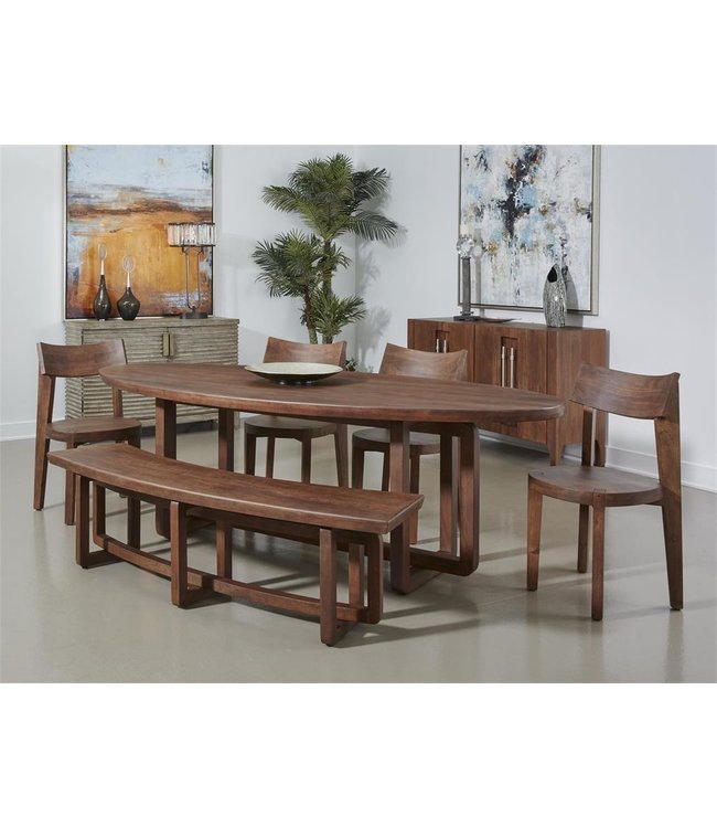 Coast to Coast Arcadia Brown Oval Table