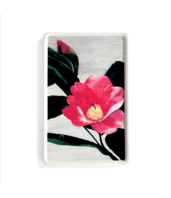 Demdaco ArtLifting Small Tray - Camellia Tsubaki