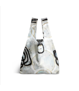 Demdaco ArtLifting Tote-Black and White