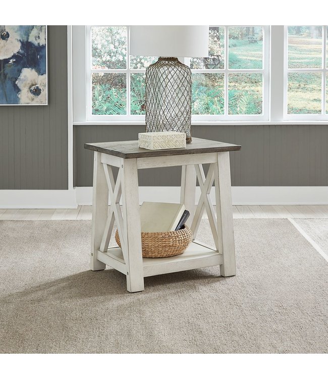 Liberty Furniture Laurel Bluff  End Table