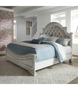 Liberty Furniture Magnolia Manor:  King Upholstered Bed