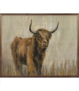 Kendrick Home Highland Mountain Cow By Silvia Vassileva