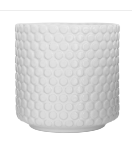 Bloomingville Stoneware Planter, White