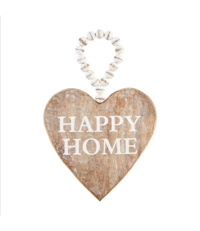 MudPie Happy Home Heart Hanger