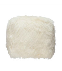 Bloomingville Mongolian Lamb Fur Pouf