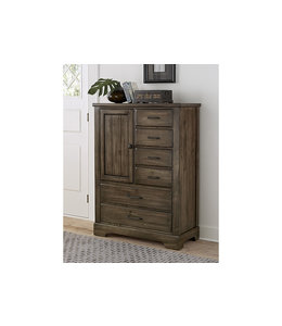 Vaughan-Bassett Cool Rustic Standing Chest - Mink