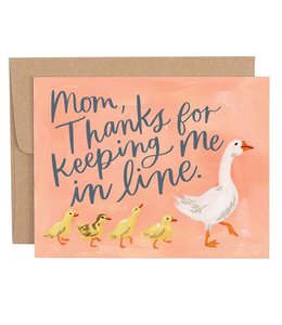 1Canoe2 Mother's Day Duck Card