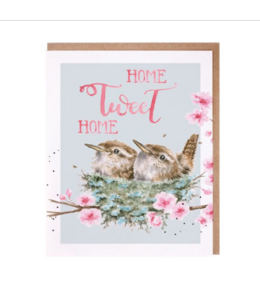 Wrendale Designs 'Home Tweet Home' Card