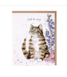 Wrendale Designs 'Stay Pawsitive' Card