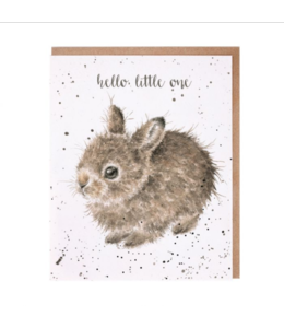 Wrendale Designs 'Little Leveret' New Baby Card