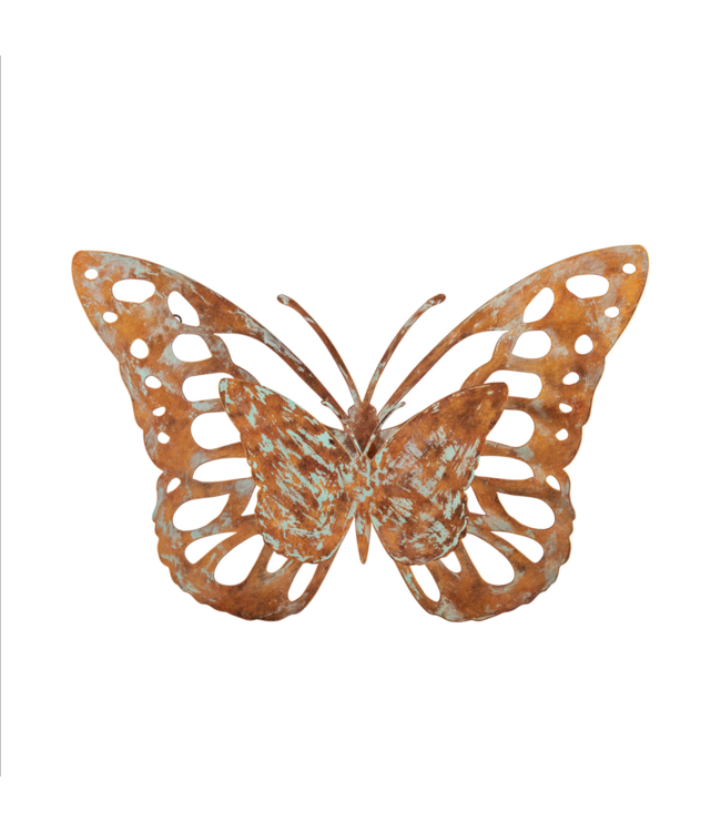 Evergreen 25" H Lasercut Butterfly Shadow Wall Art