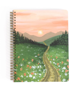 1Canoe2 Alpine Summer Spiral Notebook