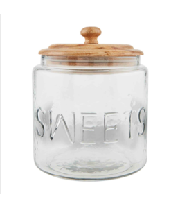 MudPie Glass Sweets Jar