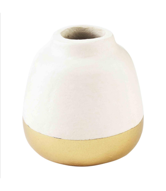 MudPie Gold Bud Vase- Small