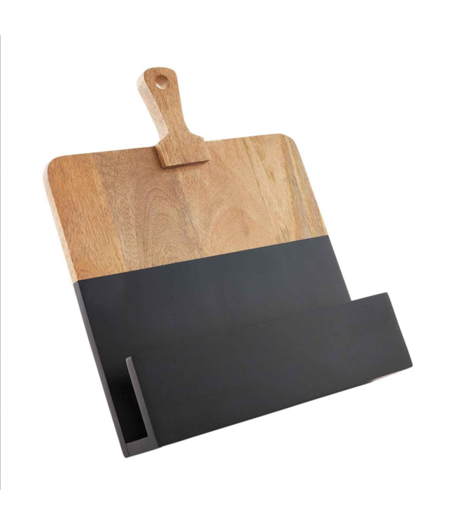 MudPie Black Two-Tone Cookbook Holder