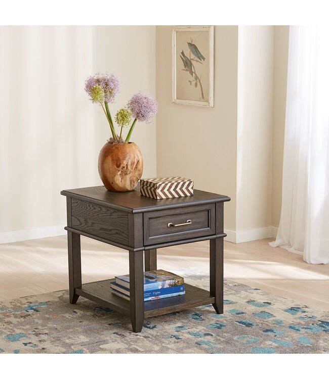Liberty Furniture Mill Creek Drawer End Table