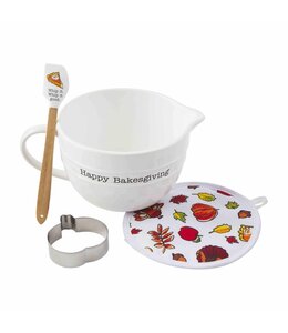 MudPie Thanks Mixing Bowl Set