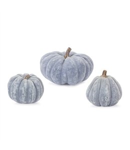 Blue resin Pumpkin- Large