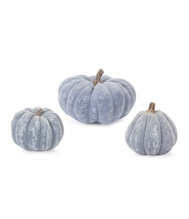 Blue Resin Pumpkin- Medium