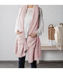 Demdaco Pink Giving Shawl - Giving Collection