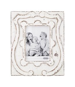 MudPie 5 x 7 Antiqued Crest Frame