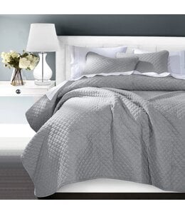 Hiend Accents 3PC Anna Coverlet Set, King Gray