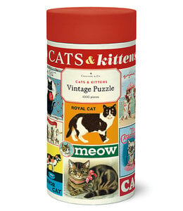 Cavallini & Co. Cats & Kittens 1,000 Piece Puzzle