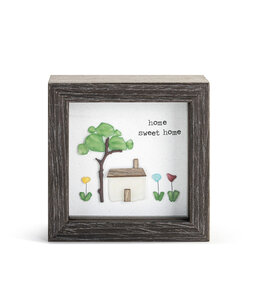 Demdaco Home Sweet Home Shadow Box