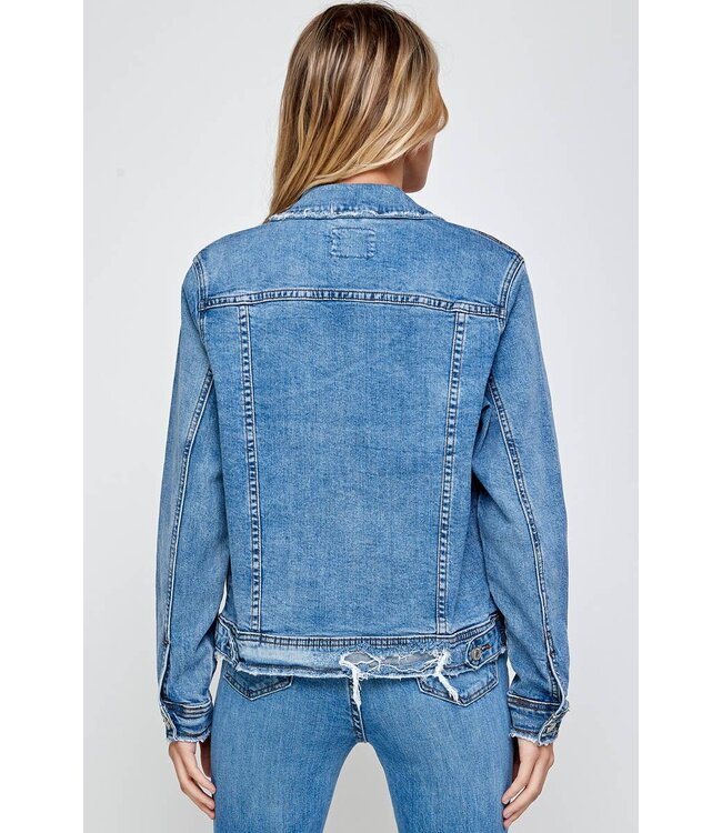 Medium Wash - Classic Denim Jacket - Miss Daisy’s Home & Decor Co