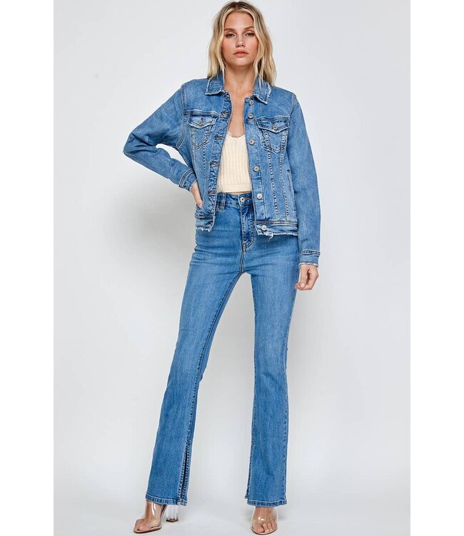 Medium Wash - Classic Denim Jacket - Miss Daisy’s Home & Decor Co