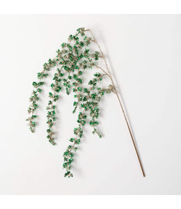 Sullivans Gift Green Glittered Drop Spray