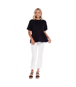 MudPie Fallon Peplum Top