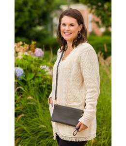 Abby 3-in-1 Handbag - Dark Gray