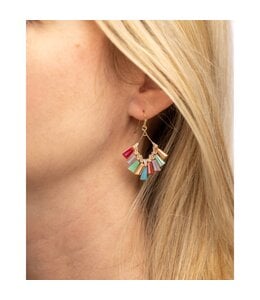 Chandelier Earrings - Multi