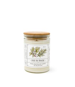 Finding Home Farms Soy Candle, Fig & Sage, Herbal Scent, Year Round Scent