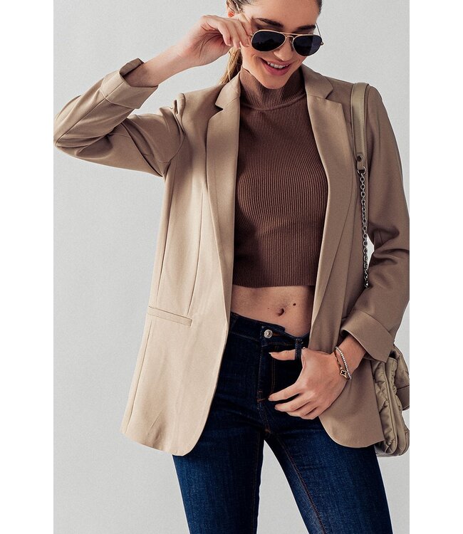 Camel Basic Blazer