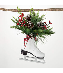 Sullivans Gift Pine Filled Ice Skate Decor