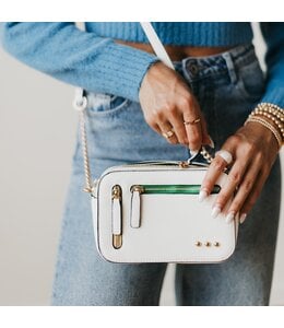 Clarity Crossbody Bag - White